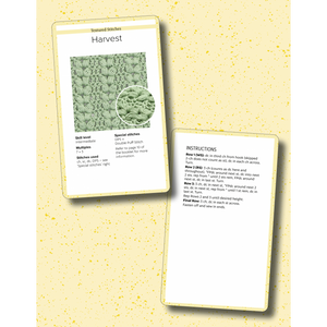 Bella Cocos Crochet Stitch Card Deck 