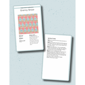 Bella Cocos Crochet Stitch Card Deck 