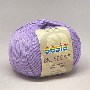 Bio Sesia 5 100% Organic Combed Cotton 4ply 2372 Lilac 