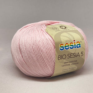 Bio Sesia 5 100% Organic Combed Cotton 4ply 2410 Baby Pink 