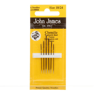 Chenille Embroidery Needles Assorted Sizes 