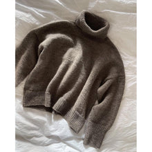 Load image into Gallery viewer, Chestnut Sweater Knitting Pattern by PetiteKnit 
