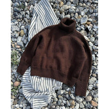 Load image into Gallery viewer, Chestnut Sweater Knitting Pattern by PetiteKnit 
