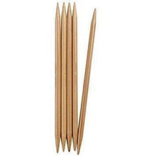 Load image into Gallery viewer, ChiaoGoo Bamboo Double Pointed Needles  20cm long - set of 5 needles 9mm / Natural
