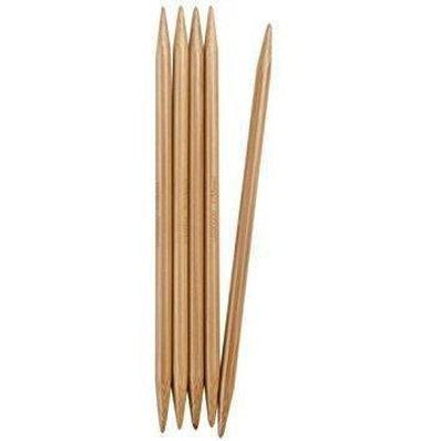 ChiaoGoo Bamboo Double Pointed Needles  20cm long - set of 5 needles 9mm / Natural