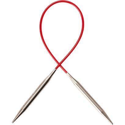 ChiaoGoo Knit Red Regular Tip Circular Needle 2mm / 23cm