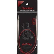 Load image into Gallery viewer, ChiaoGoo Knit Red Regular Tip Circular Needle 2.75mm / 30cm
