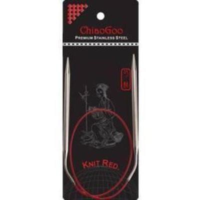 ChiaoGoo Knit Red Regular Tip Circular Needle 2.75mm / 30cm