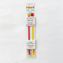 Load image into Gallery viewer, Children's Knitting Needles 4mm 
