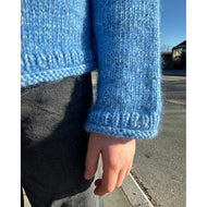 Cloud Sweater Junior Knitting Pattern by PetiteKnit 