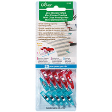 Load image into Gallery viewer, Clover Mini Wonder Clips 20 Pack 
