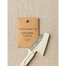 Load image into Gallery viewer, Cocoknits Fuzz Off Comb Blade Refill Packs 
