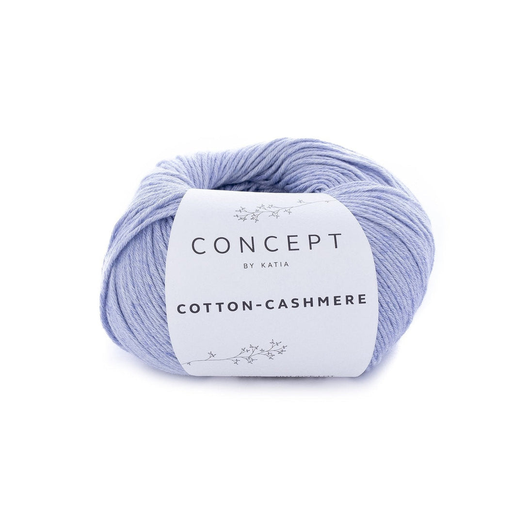 Concept by Katia - Cotton Cashmere 4ply 58 Sky Blue 