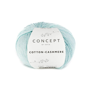 Concept by Katia - Cotton Cashmere 4ply / Sport 73 Water Blue 