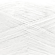 Cotton Socks 4ply White 