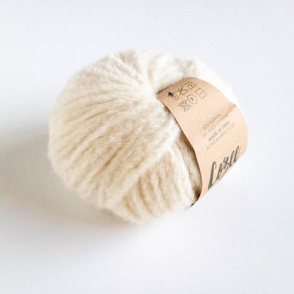 Cozee Alpaca Mega Yarn Cream 