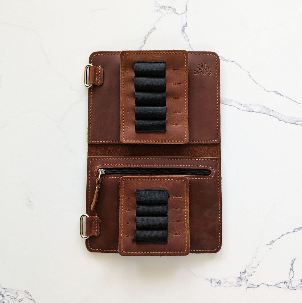 Crochet Page for Clover Hooks 9 sizes Whiskey 