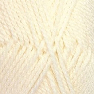 Crucci Luxury Merino Crepe 8ply Wool White 