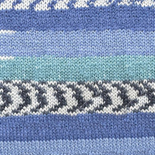 Load image into Gallery viewer, Crucci Prints Sock Wool 4ply 24 Ocean 
