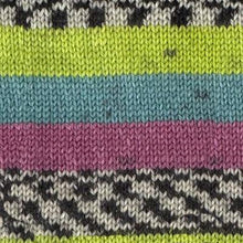 Load image into Gallery viewer, Crucci Prints Sock Wool 4ply 27 Licorice Allsorts 
