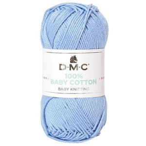 DMC 100% Baby Cotton 751 Light Blue