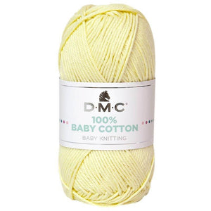 DMC 100% Baby Cotton 770 Baby Yellow