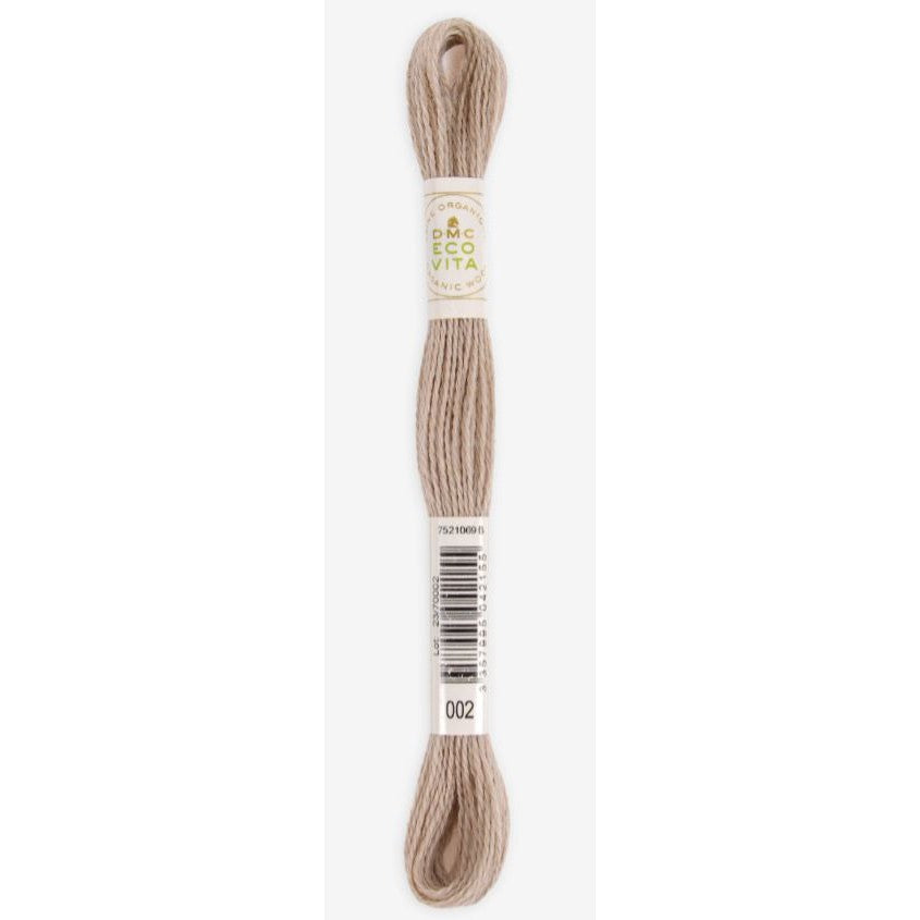 DMC Eco Vita Crewel Thread Fresh Walnut (002) 