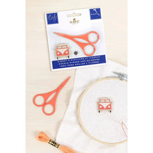 Load image into Gallery viewer, DMC Needle Minder and Scissor Set 

