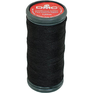 DMC Polyester Sewing Thread Black 
