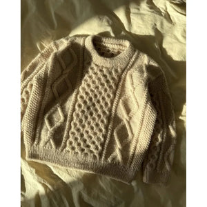 Dagmar Sweater Junior Knitting Pattern by PetiteKnit 