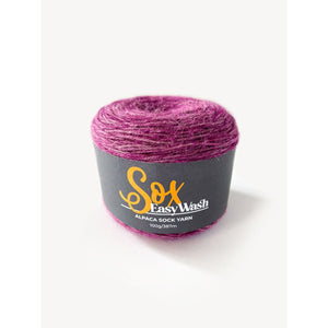 Easy Wash Sox Alpaca Sock Yarn 901 Pink 