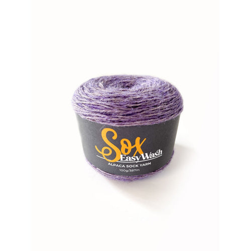 Easy Wash Sox Alpaca Sock Yarn 902 Purple 