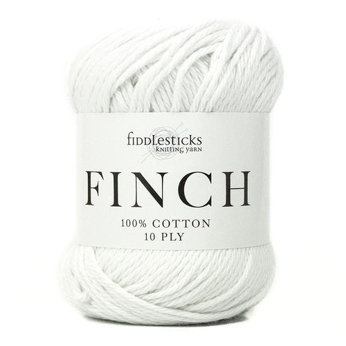 Finch 10 Ply Cotton 6201 White