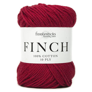 Finch 10 Ply Cotton 6211 Red