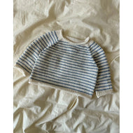 Frankie Sweater Baby Knitting Pattern by PetiteKnit 