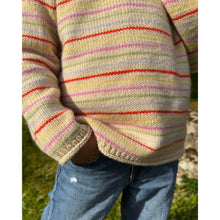 Load image into Gallery viewer, Frankie Sweater Junior Knitting Pattern by PetiteKnit 
