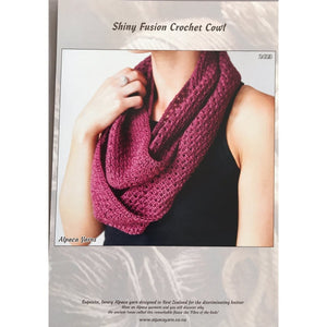 Garment and Accessory Patterns for Fusion Sulco Yarn 2423 - Crochet Cowl