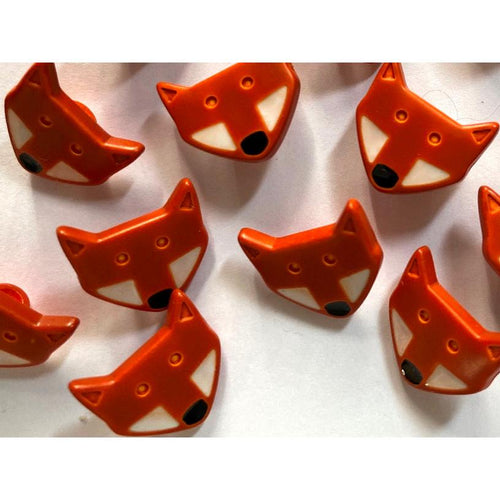 Ginger Fox Buttons 15mm 