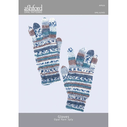 Glove Pattern for Opal Sock 4 Ply Yarn