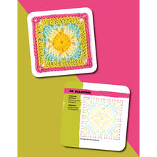 Load image into Gallery viewer, Granny Square Card Deck 
