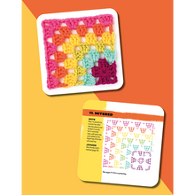 Load image into Gallery viewer, Granny Square Card Deck 
