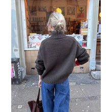 Load image into Gallery viewer, Hannah Sweater O-neck Knitting Pattern by PetiteKnit 
