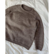 Hanstholm Sweater Knitting Pattern by PetiteKnit 