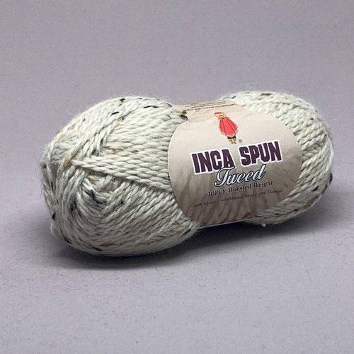 Inca Spun Donegal Tweed Worsted 10 Ply 100 Natural Tweed