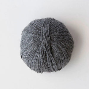 Indiecita Baby Alpaca 4ply Undyed Charcoal Grey (Easy Wash) 