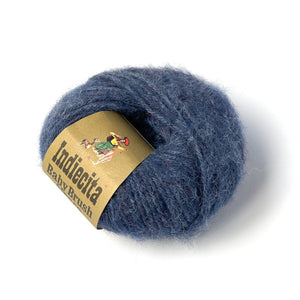 Indiecita Baby Brushed 14ply Alpaca 66 Denim Melange