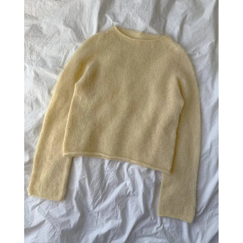 Ivy Blouse Knitting Pattern by PetiteKnit 