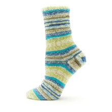 Load image into Gallery viewer, Jester Sock Yarn Lime Blue 
