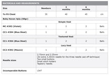 Load image into Gallery viewer, K3009 Baby Singlets 4ply Knitting Pattern
