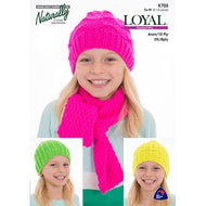 K705 Three Beanie hats for teens Knitting Pattern 
